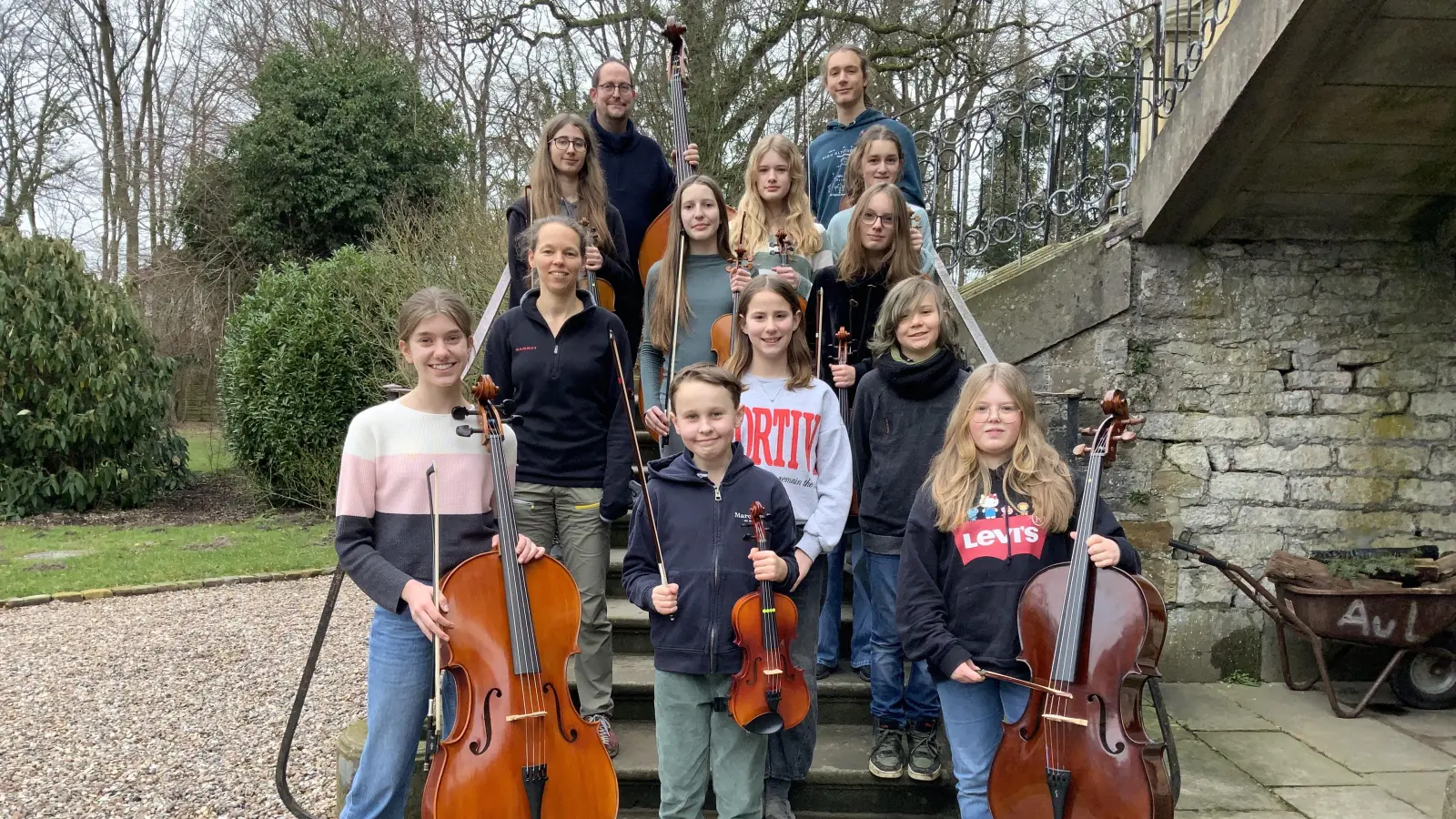 Junge Musiker des Ratsgymnasiums und der Musikschule Mensching laden zum gemeinsamen Konzert „Streicheleinheiten“.  (Foto: privat)