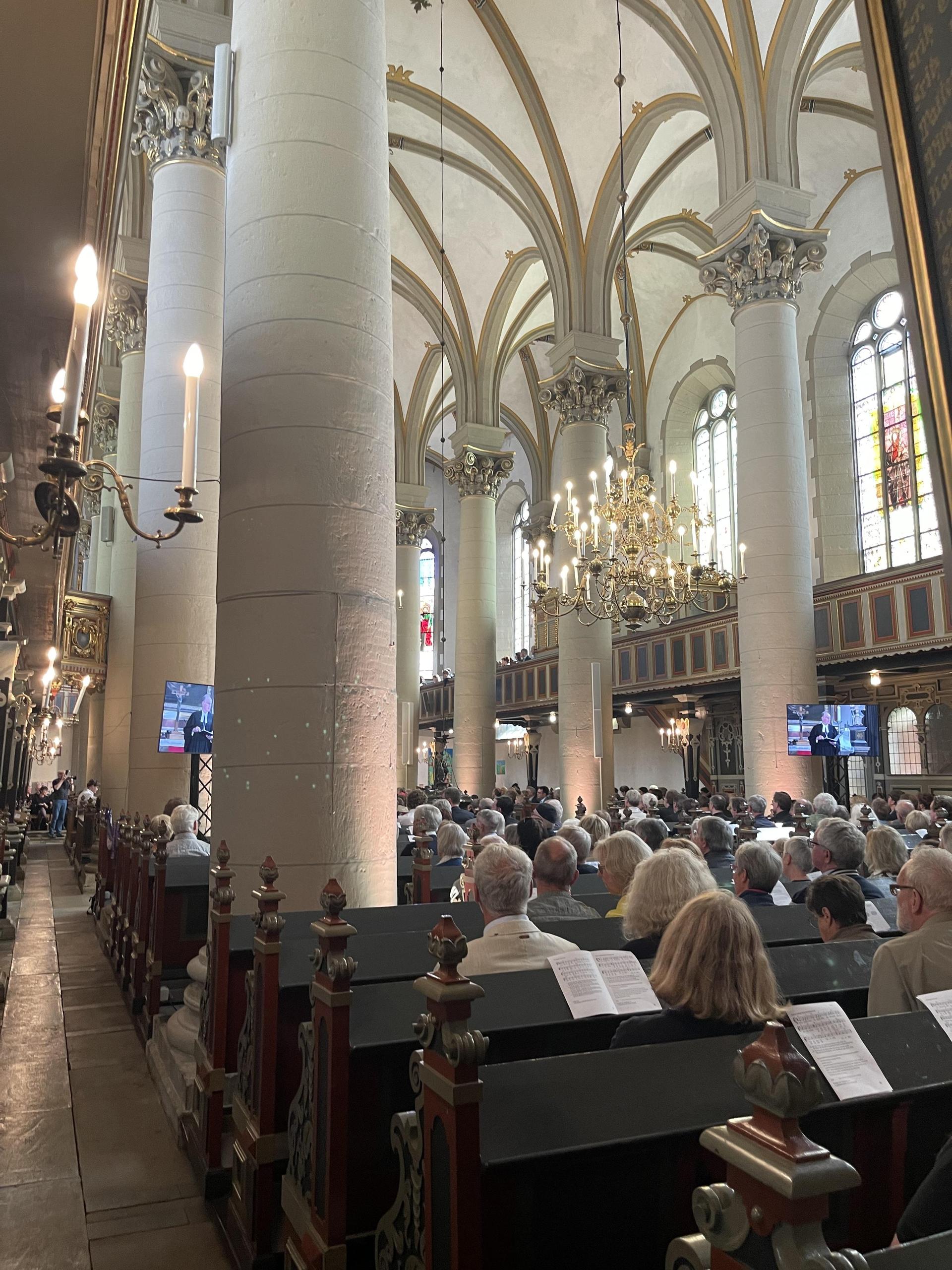 In der Stadtkirche. (Foto: nd)