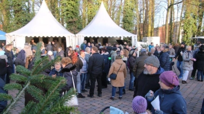 Aus dem Jahr 2022: Rappelvoller Weihnachtsmarkt am dritten Adventssonntag. (Archivbild: gi)